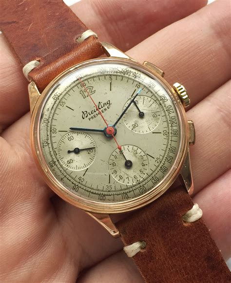 vintage breitling chronograph models